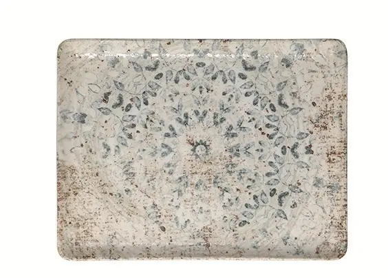 Flora Rectangular Serving Plate