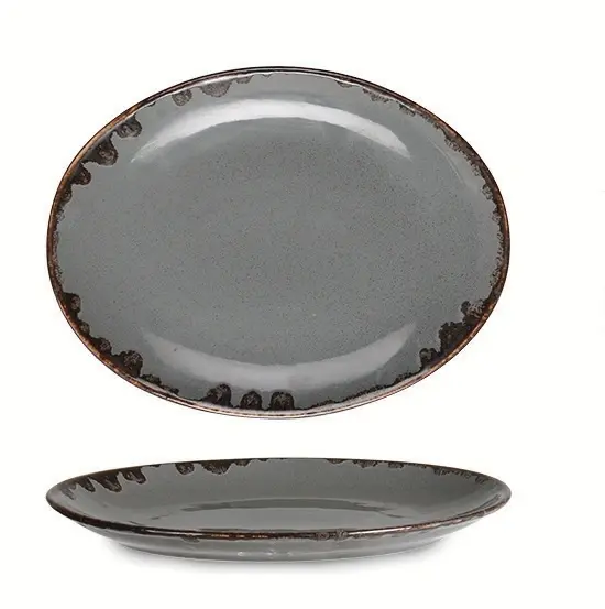 Ellips Oval Plate