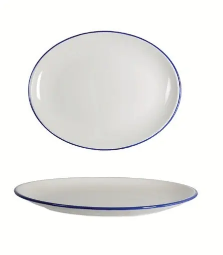 Ellips Oval Plate