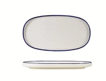 Toledo Oval Plate Deep