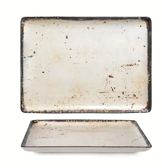 Flora Rectangular Serving Plate