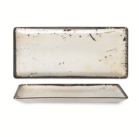 Flora Rectangular Serving Plate