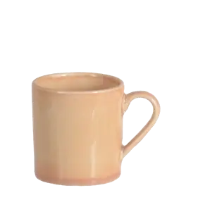 Toledo Long Coffee Cup & Square Coffee Saucer