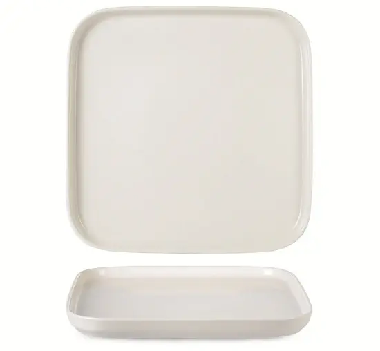 Verano Cream Dinner Plate