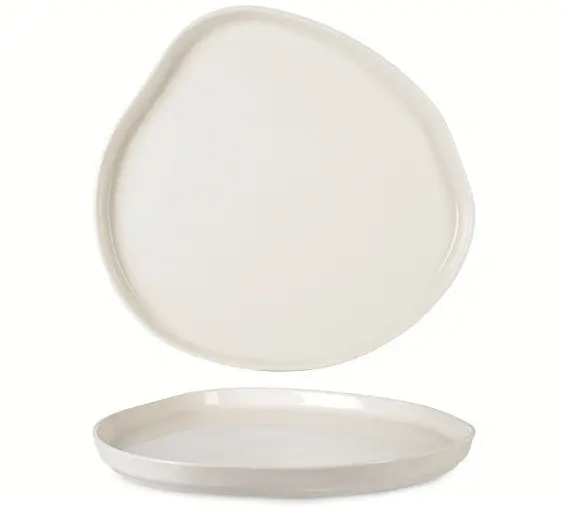 k Vogue Cream Dinner Plate