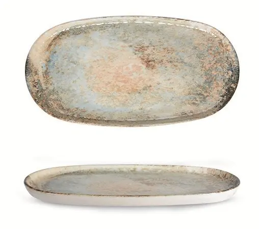 Toledo Oval Plate Flat