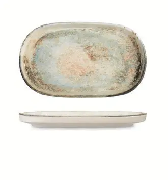 Toledo Oval Plate Flat