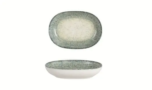 Mini Oval Plate Flat