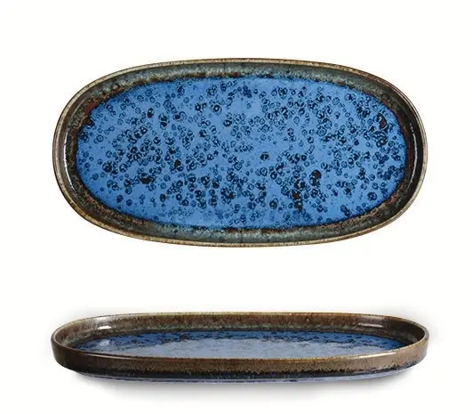 Ellipse Oval Plate Deep