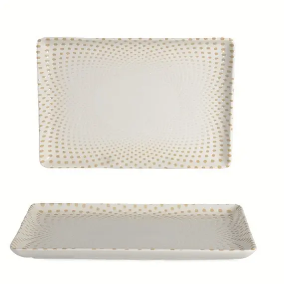 Flora Rectangular Serving Plate