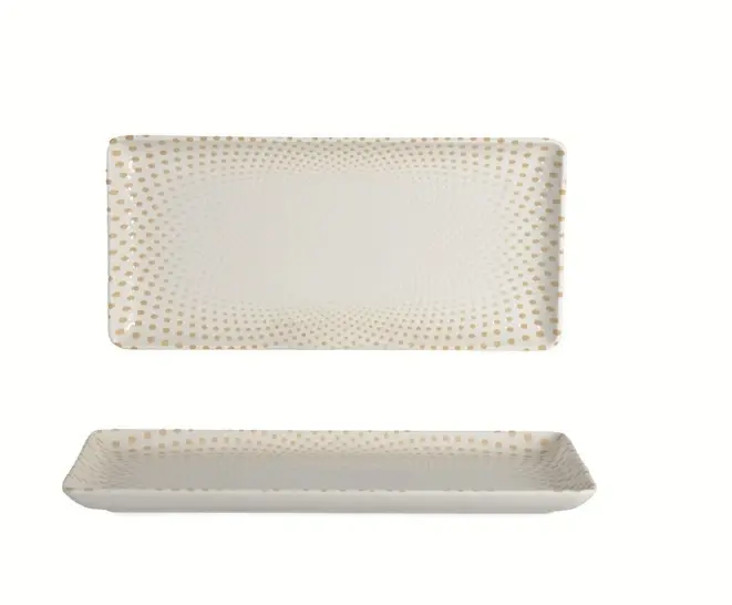 Flora Rectangular Serving Plate
