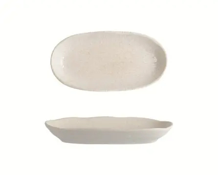 Kayla Organic Oval Plate