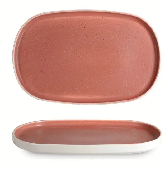 Ellipse Oval Plate Deep