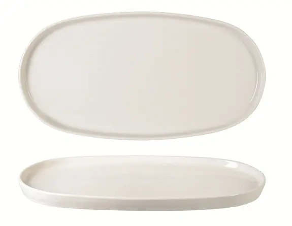 Toledo Oval Plate Flat