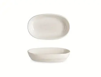 Toledo Oval Plate Flat