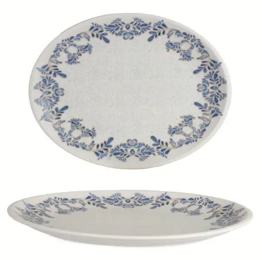 Ellips Oval Plate
