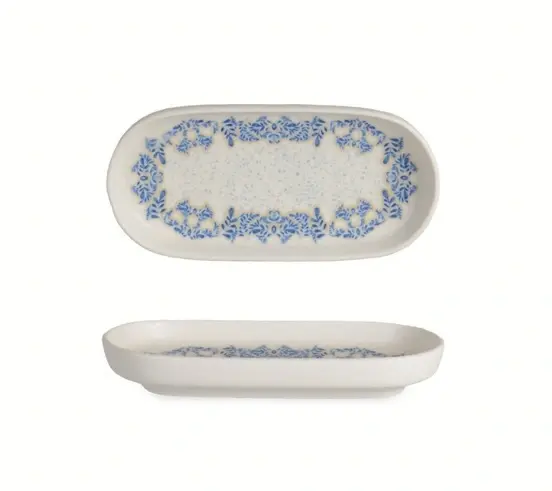 Toledo Oval Plate Deep