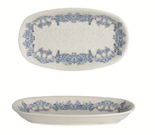Valencia Oval Plate