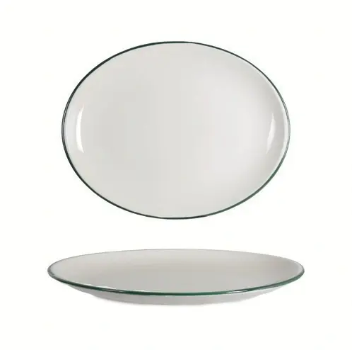 Ellips Oval Plate