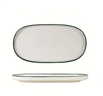 Toledo Oval Plate Deep