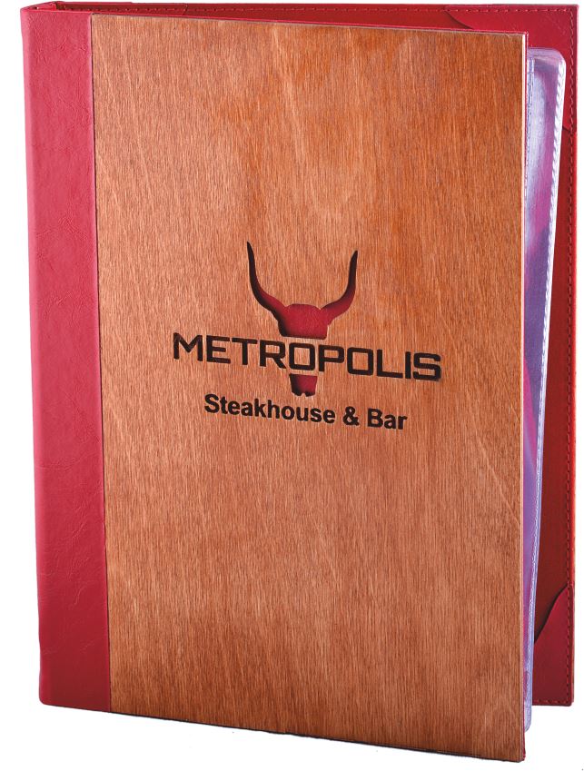 Wooden Menu