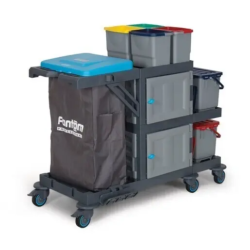 FANTOM PROCART 338 CLEANING TROLLEY SET (18 Pcs.)