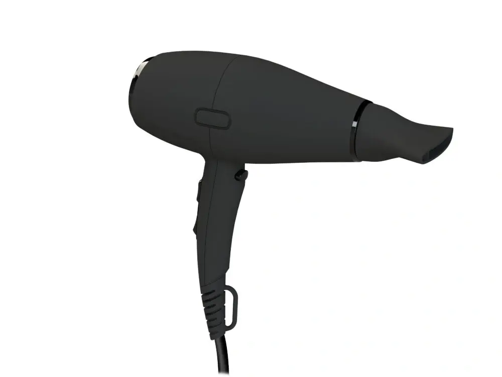Calisto matt black hair dryer