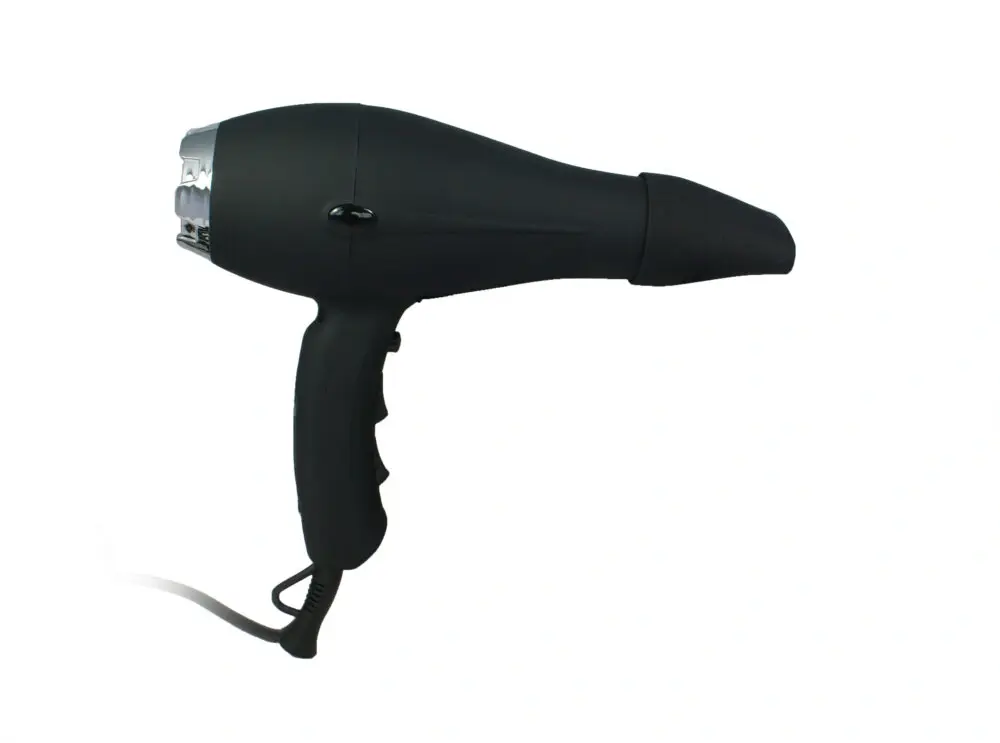 Ibiza matt black hair dryer
