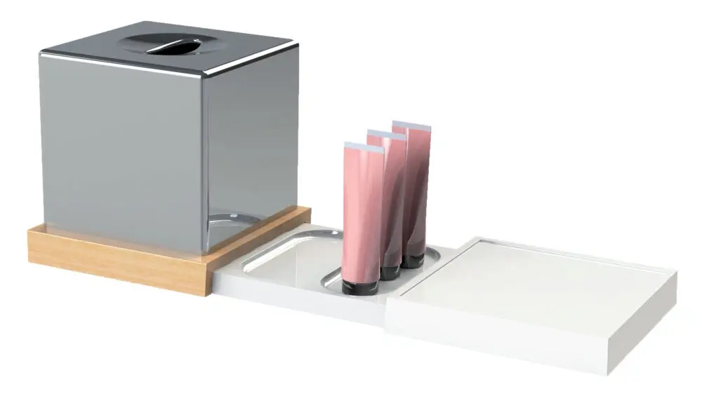 Orchestro Trays bathroom white