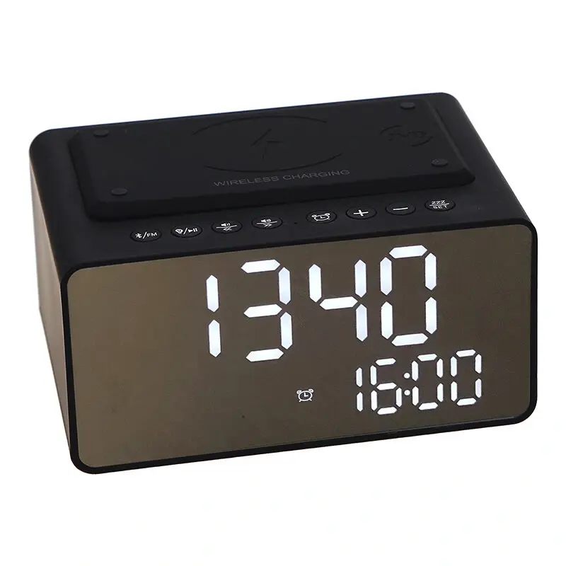 Wave Hotel Stereo Alarm Clock, Bluetooth, Black